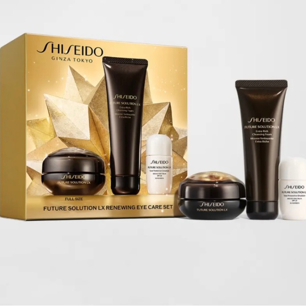 Shiseido’s Future Solution LX Renewing Eye Care Set